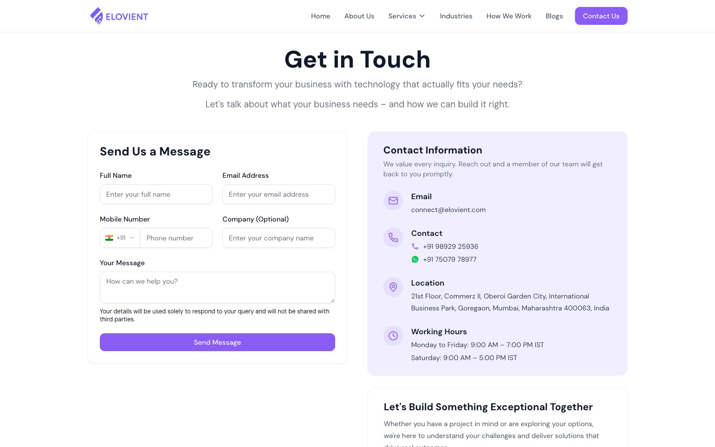 Contact