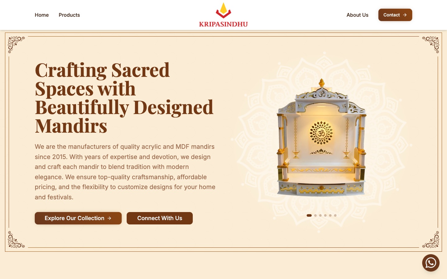 Kripasindhu Enterprises — home page