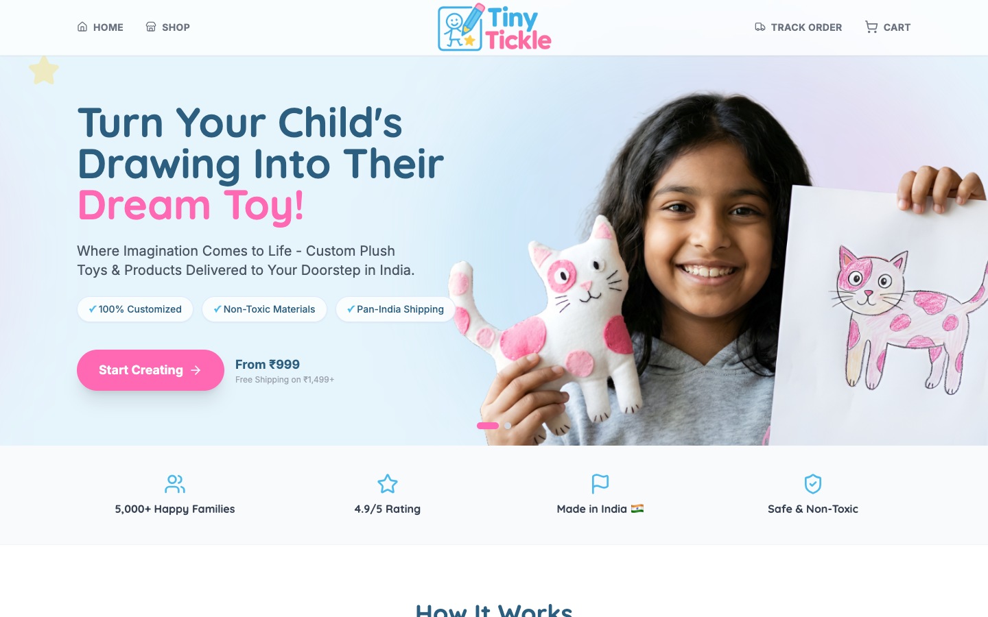 Tiny Tickle — home page